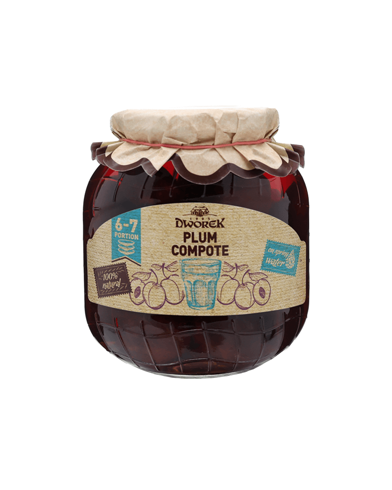 Compote Plum – 25.4 oz (720gr)